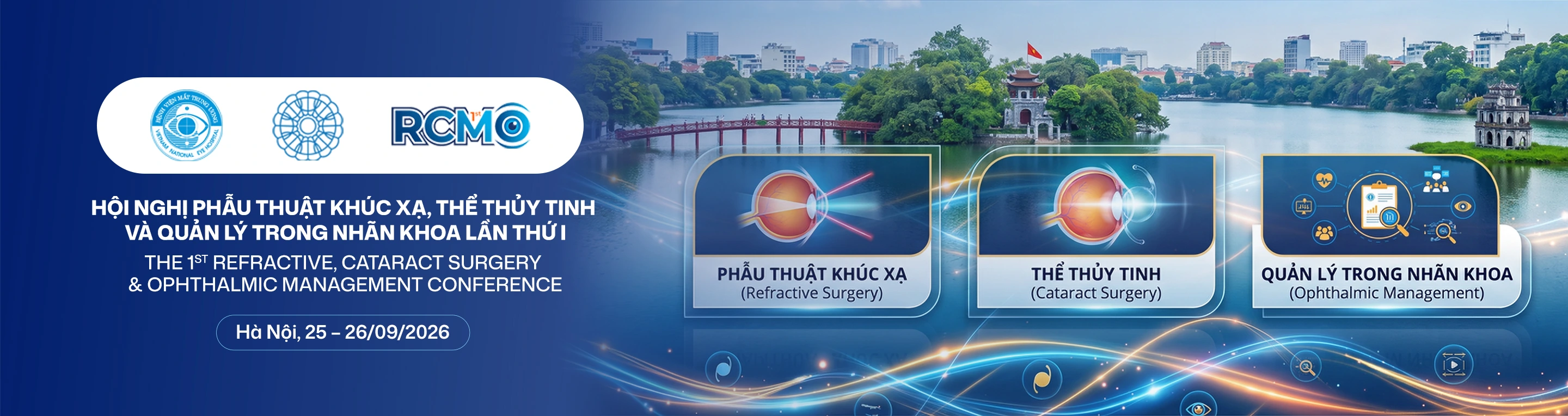 Hội nghị Phẫu thuật khúc xạ, Thể thủy tinh và Quản lý trong nhãn khoa