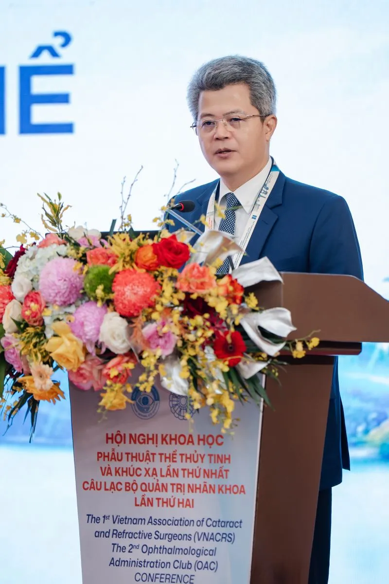 PGS.TS Phạm Ngọc Đông phát biểu tại hội nghị